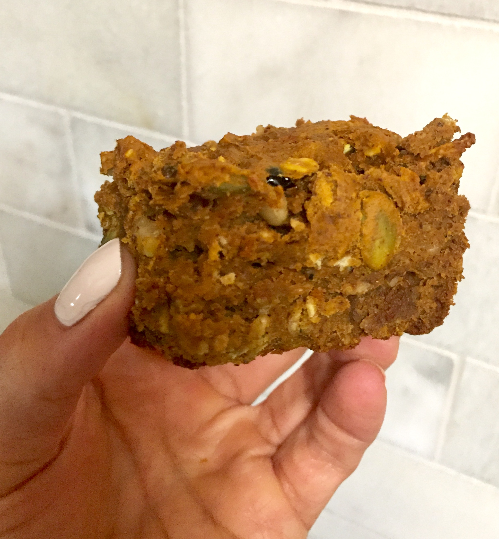 Pumpkin Protein Squares