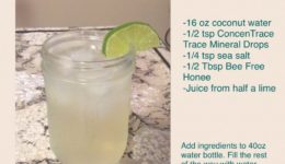 Make your own sports drink!